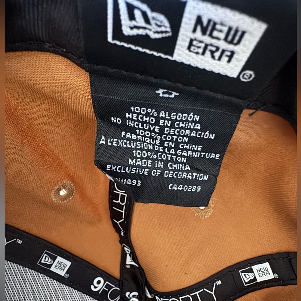 New Era Raiders SnapBack Hat - Camel - Picture 4 of 5